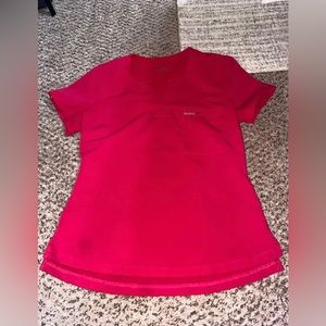 Size XS bright pink jaanuu scrubs lightly worn